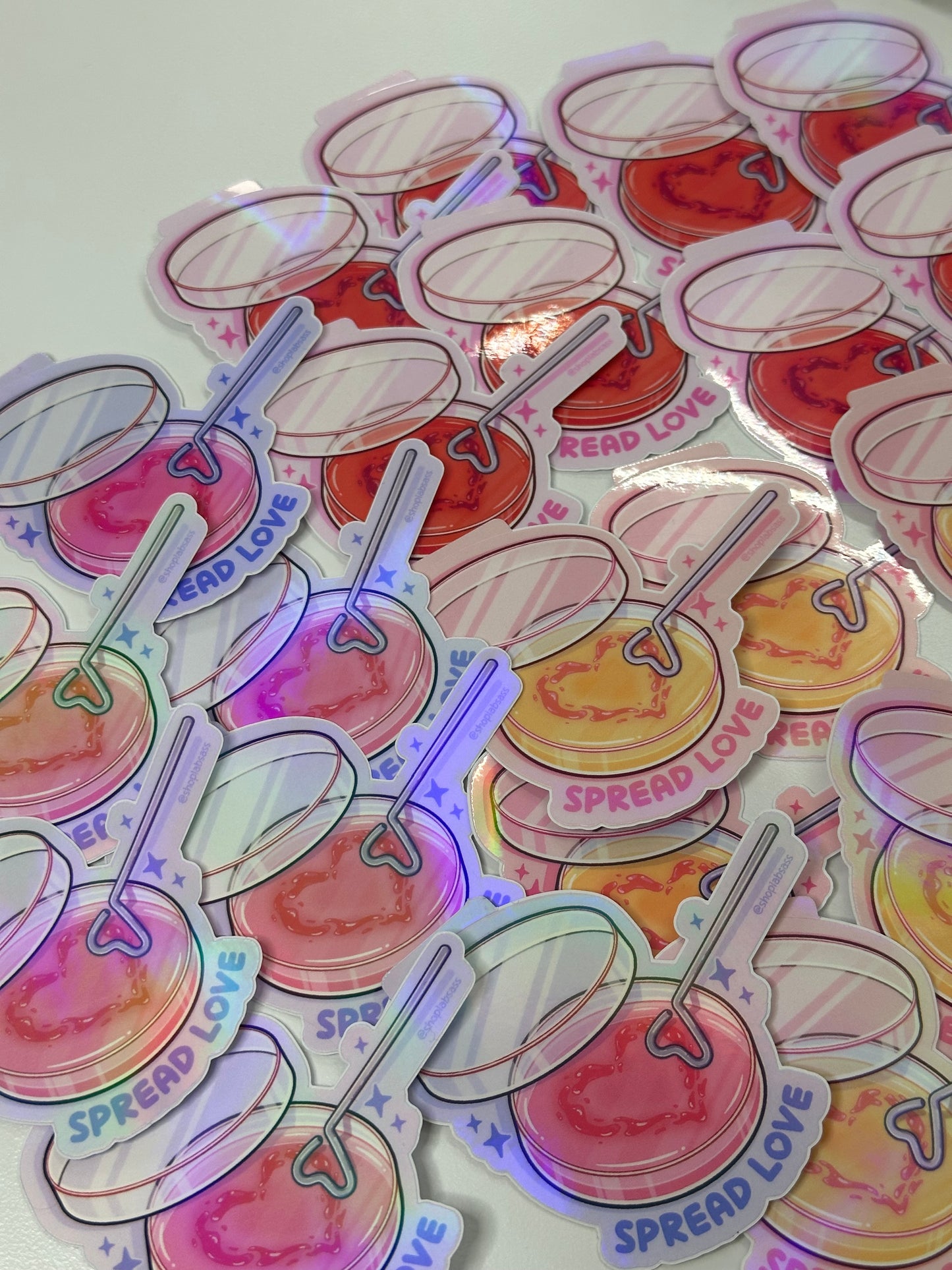 Spread Love Vinyl Sticker