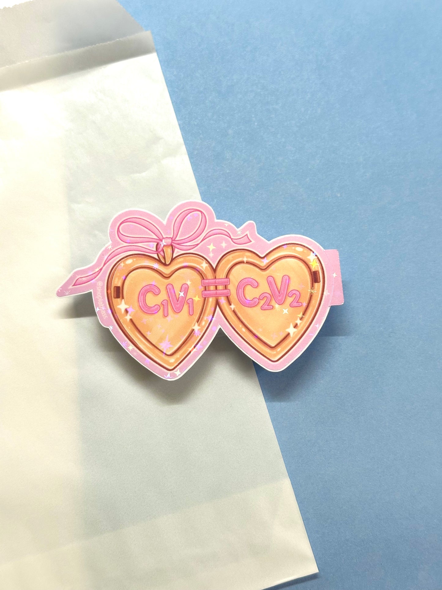 C1V1 Locket Vinyl Sticker