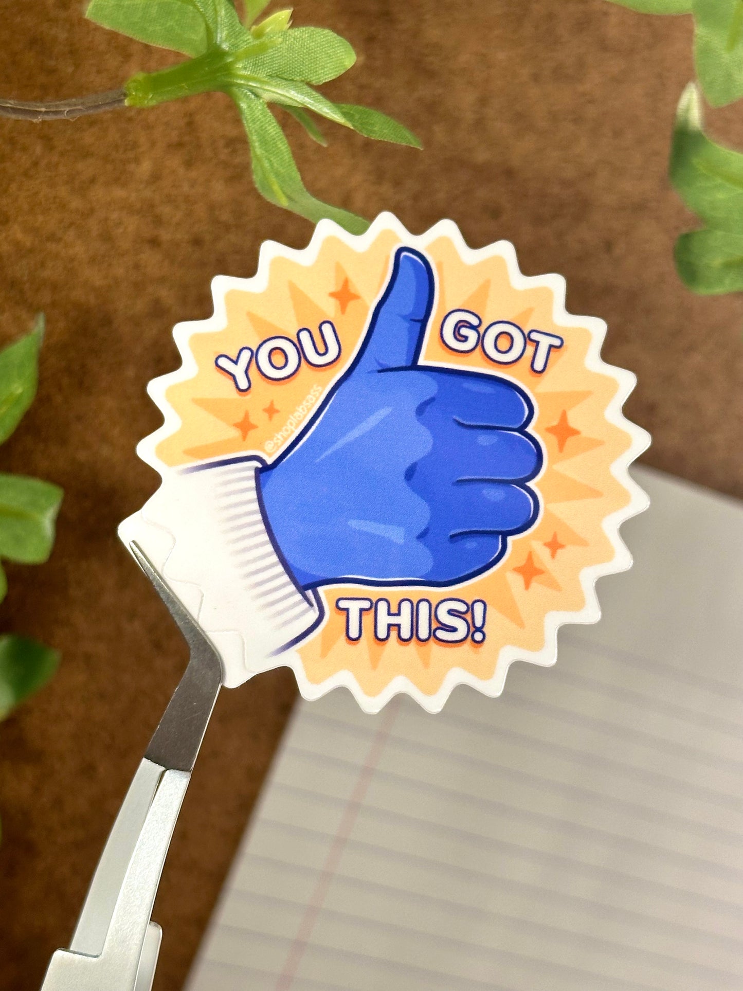 You Got This Vinyl Sticker