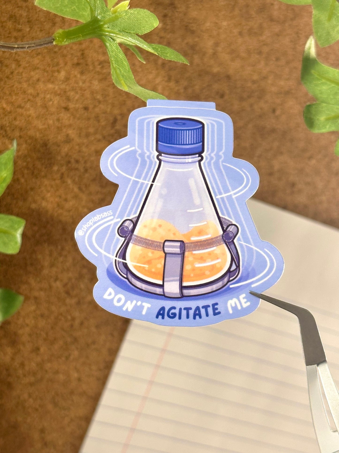 Don't Agitate Me Vinyl Sticker