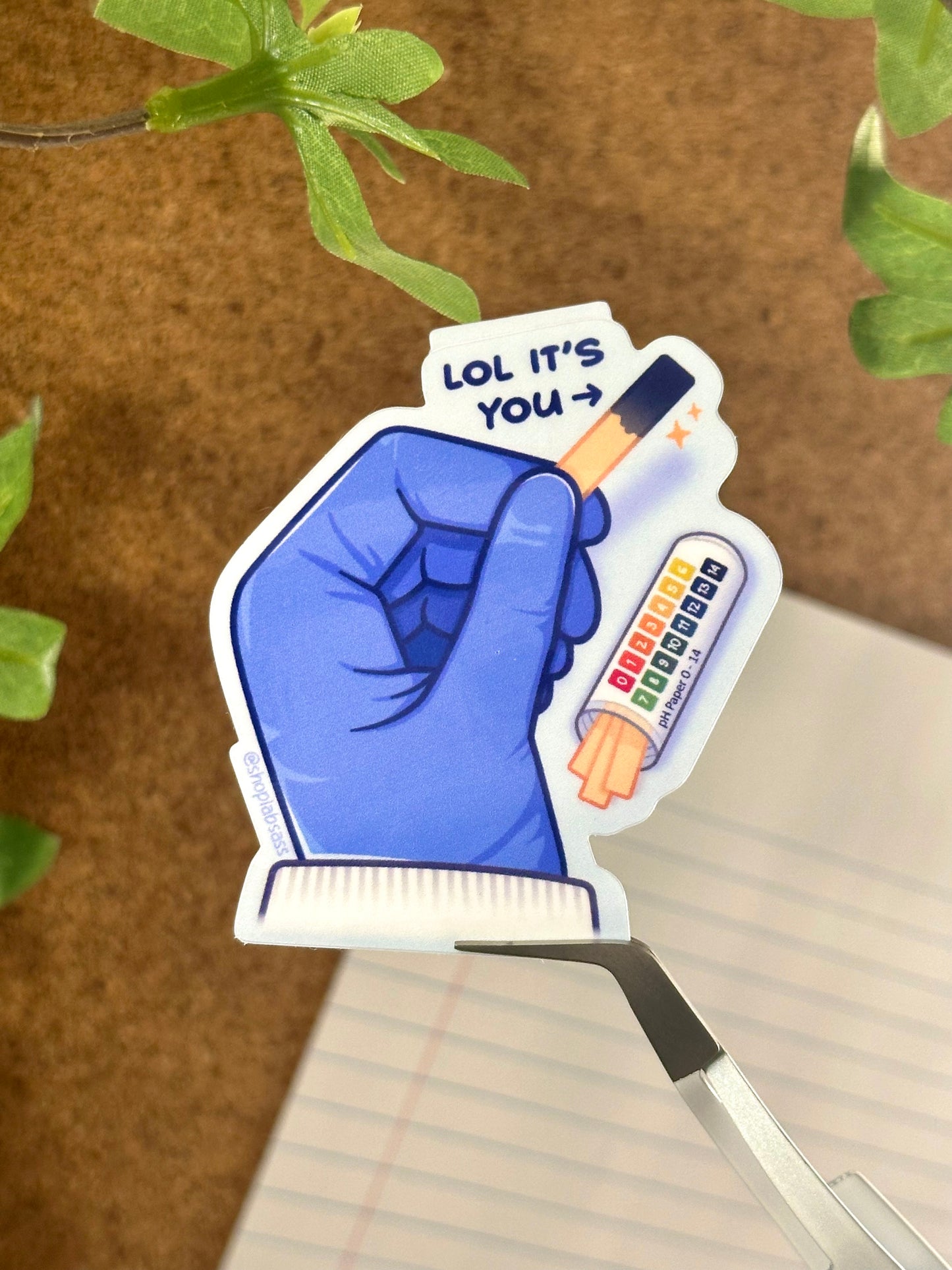 Basic AF pH Vinyl Sticker