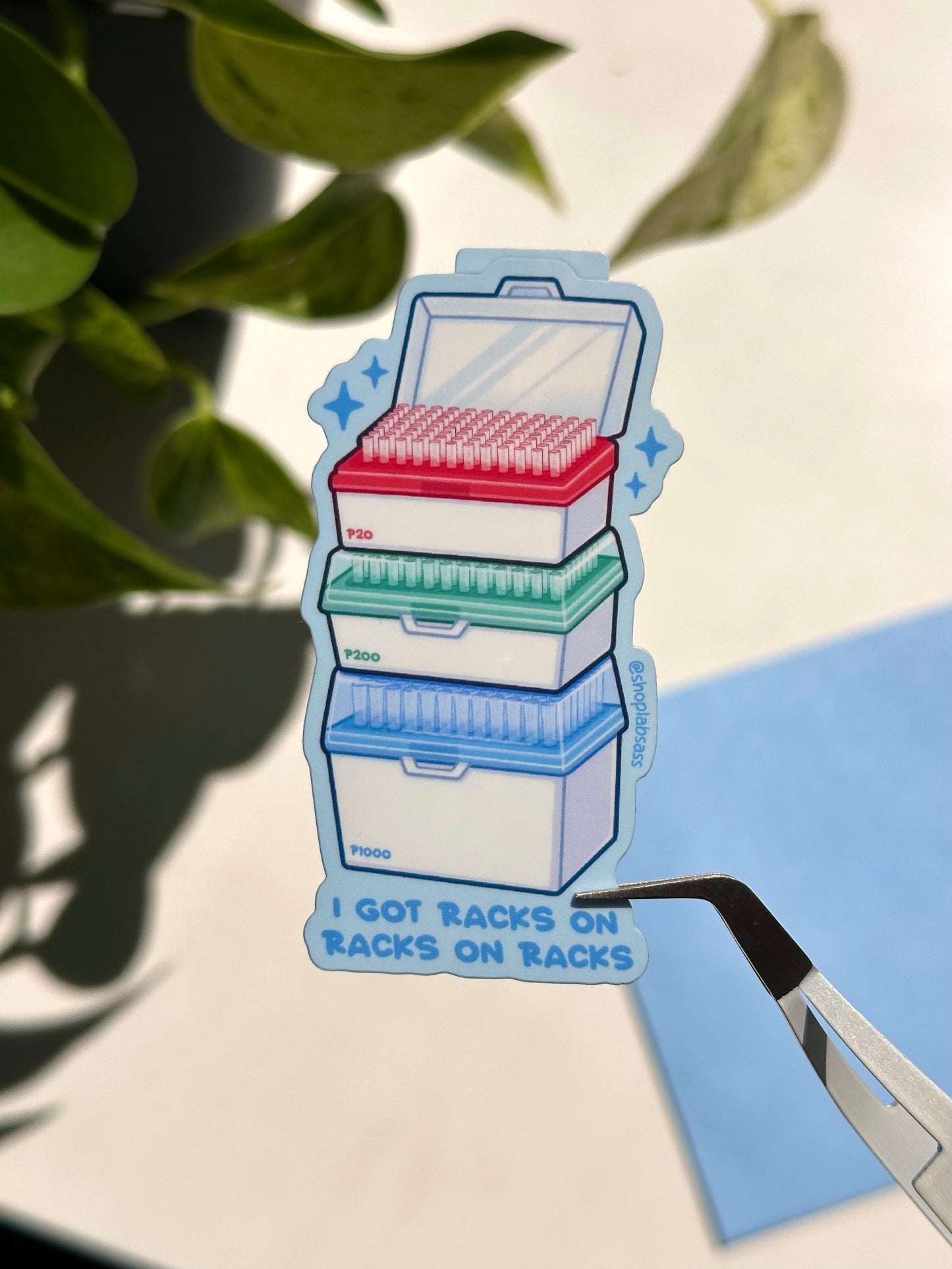 Racks on Racks Vinyl Sticker