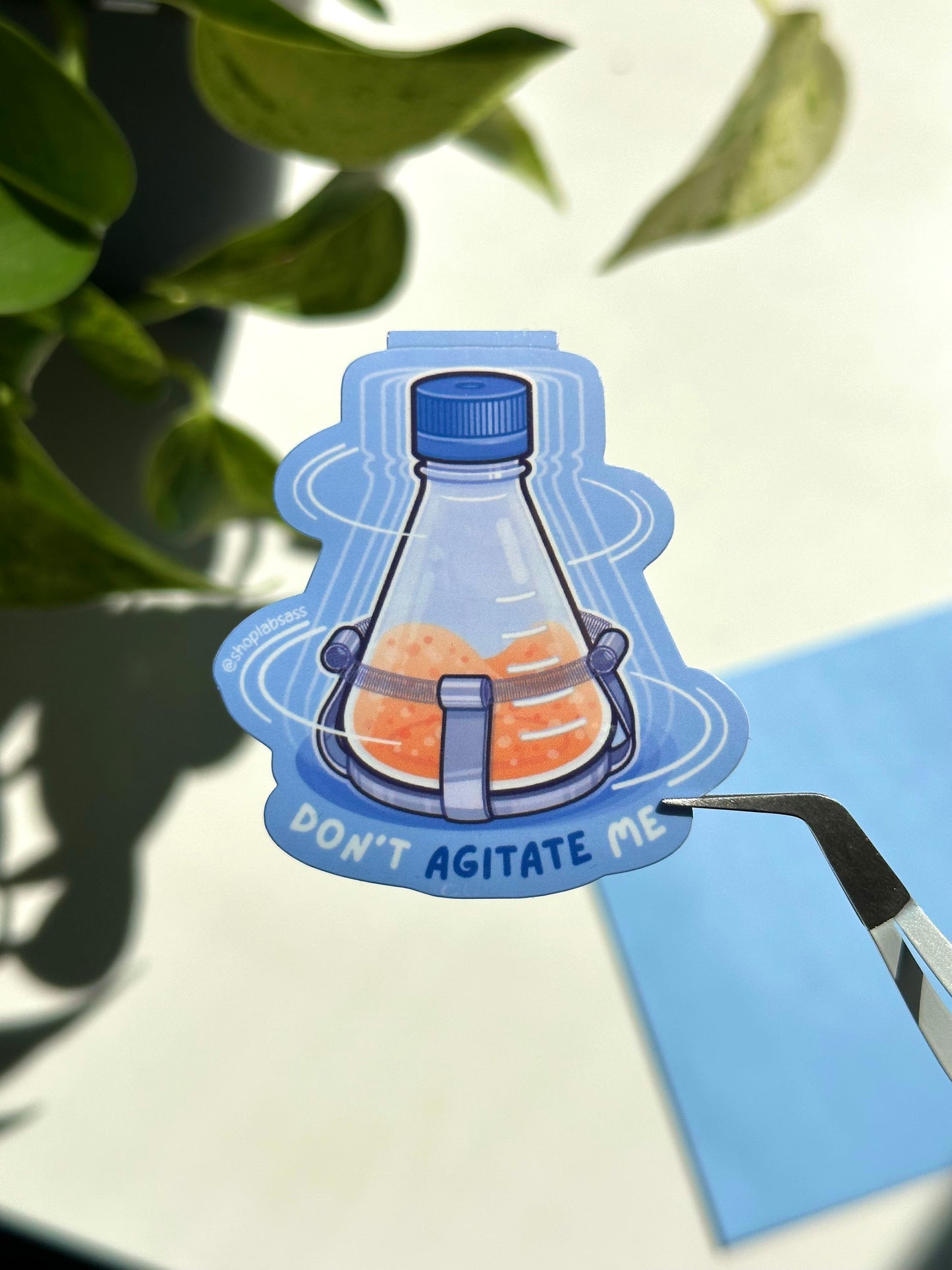 Don't Agitate Me Vinyl Sticker