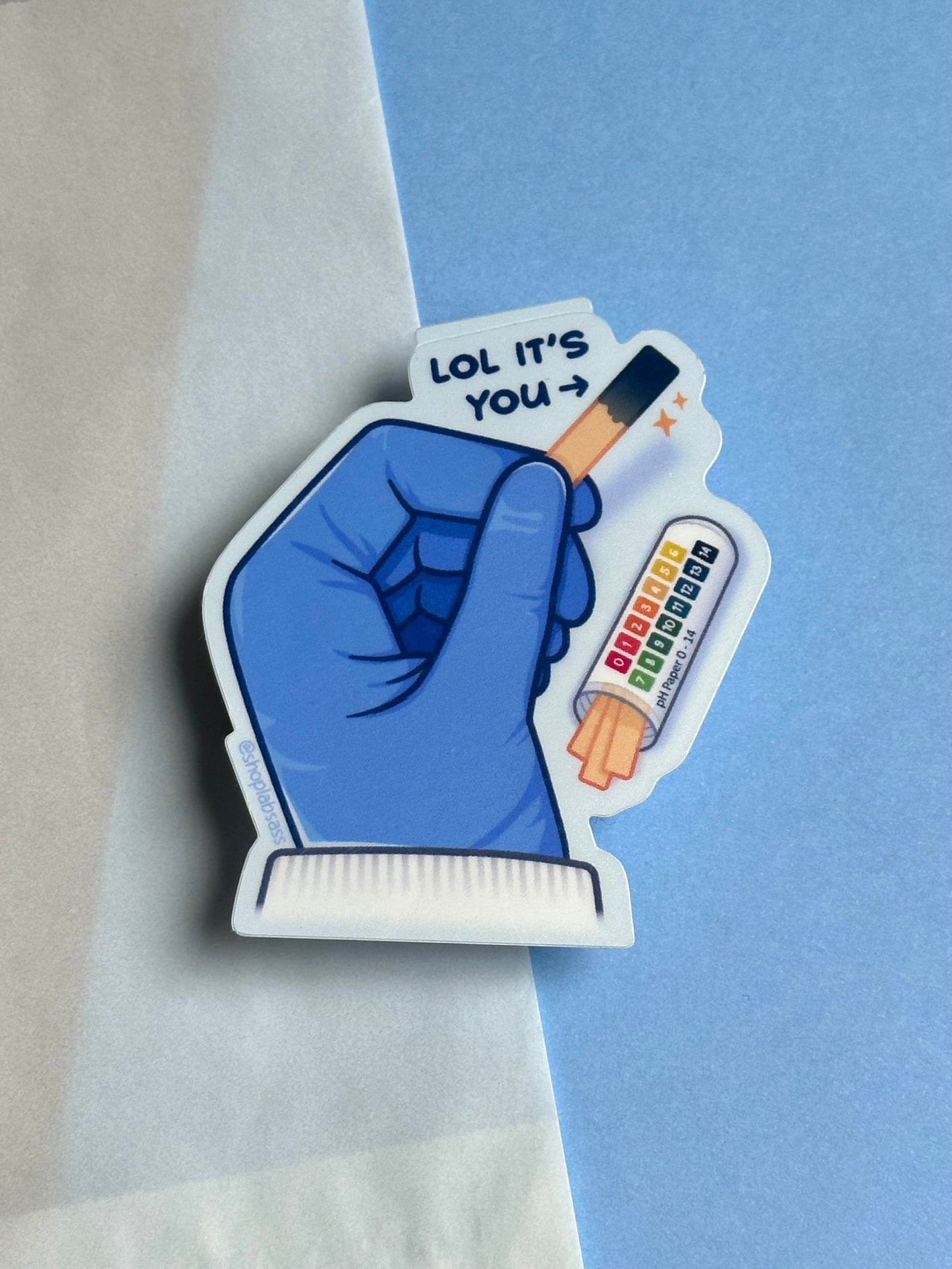 Basic AF pH Vinyl Sticker