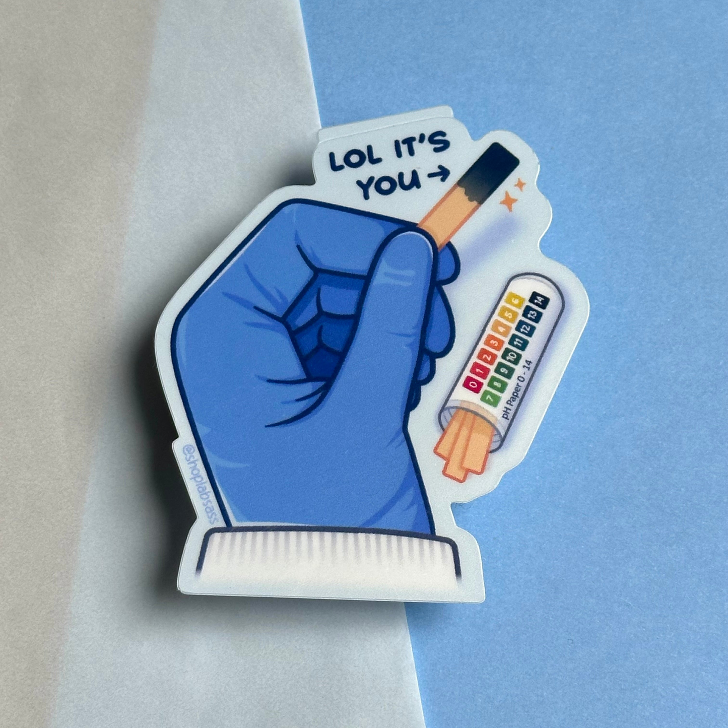 Basic AF pH Vinyl Sticker