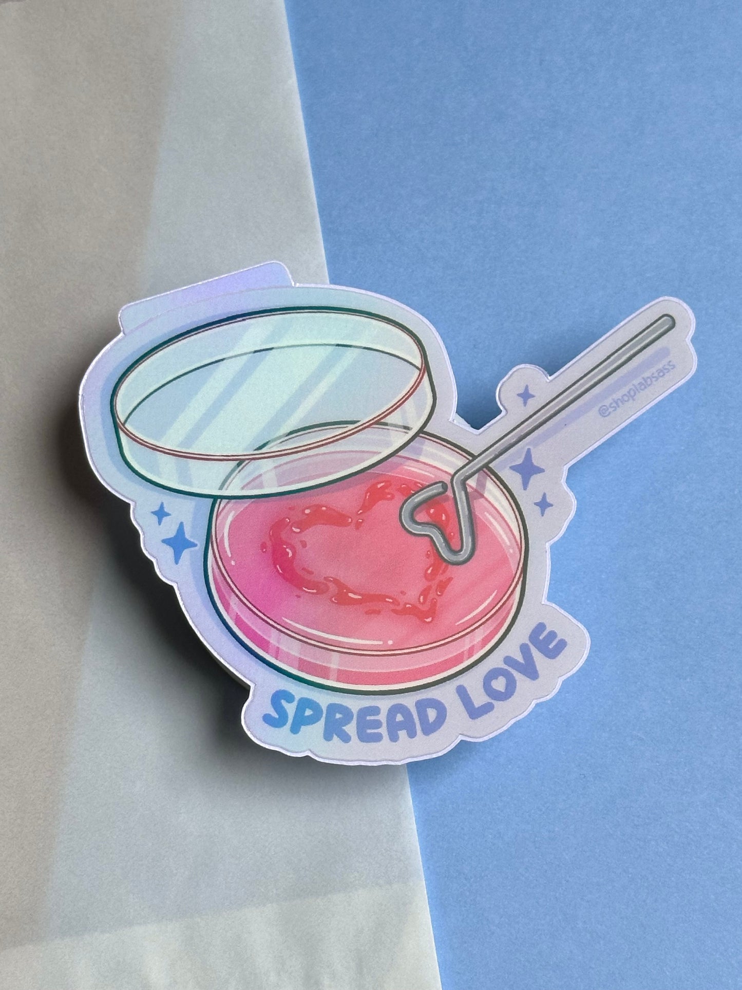 Spread Love Vinyl Sticker