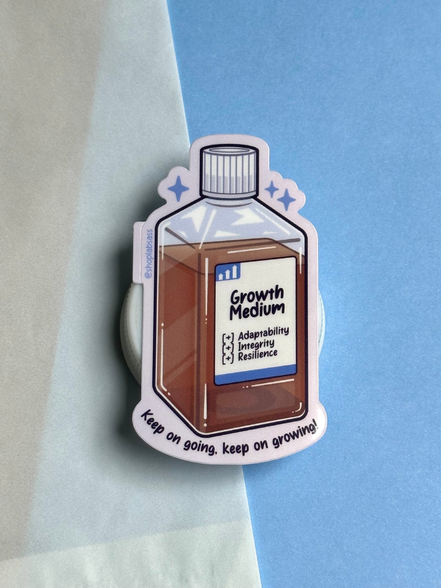 Growth Medium Vinyl Sticker