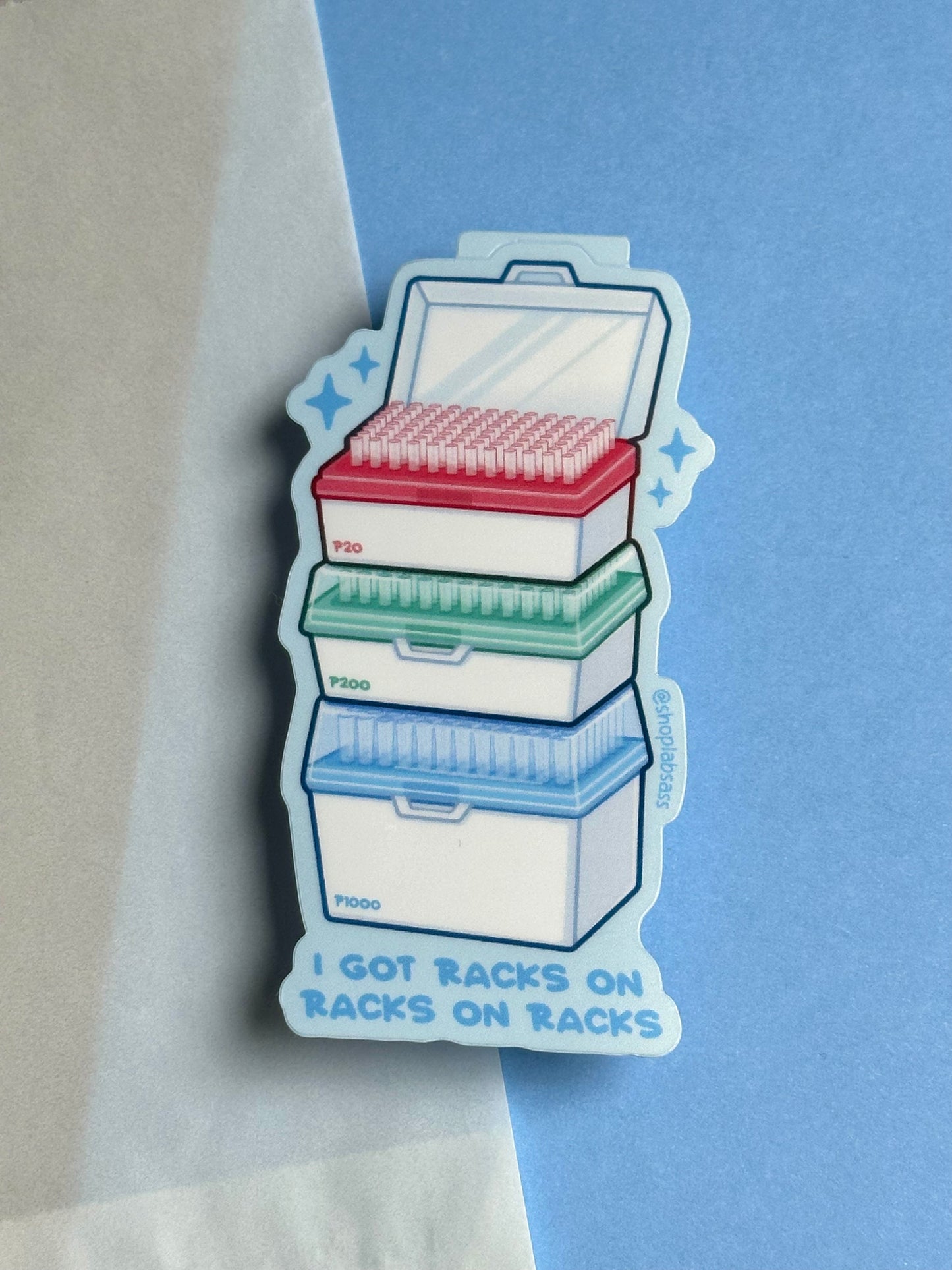 Racks on Racks Vinyl Sticker
