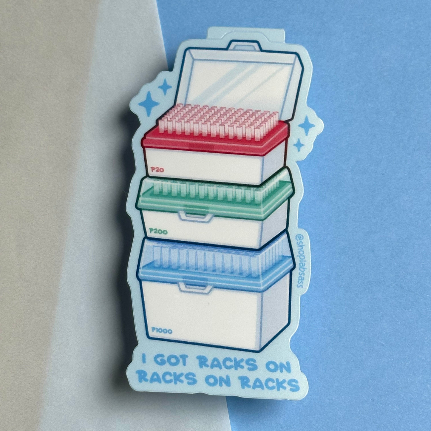 Racks on Racks Vinyl Sticker
